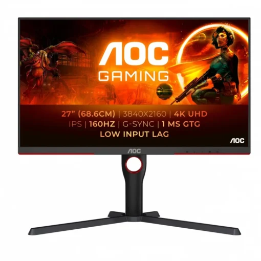 AOC Monitor U27G3X 27 inches IPS 4K 160Hz HDMIx2 DPx2 Pivot