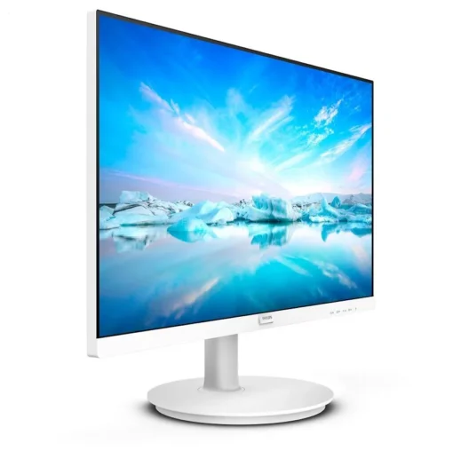 Philips Moniotr 241V8AW 23.8 inch IPS HDMI Speakers White - Image 5