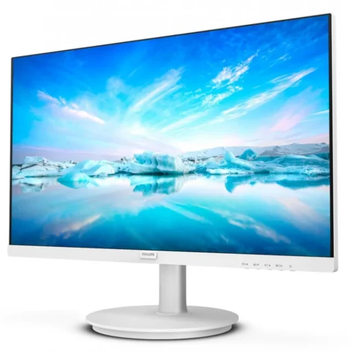 Philips Moniotr 241V8AW 23.8 inch IPS HDMI Speakers White - Image 6