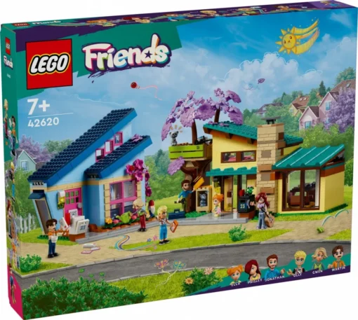 LEGO LEGO Friends 42620 Olly and Paisleys Family Houses