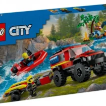 LEGO LEGO City 60412 4x4 Fire Truck with Rescue Boat