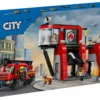 LEGO Klocki City 60414 Remiza strażacka z wozem strażackim