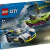 LEGO Klocki City 60415 Pościg radiowozu za muscle carem