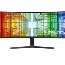 Samsung Monitor 49 inches ViewFinity S9 VA 5120x1440 DQHD 32:9 2xHDMI 1xUSB-C (90W) 1xDP 3xUSB 3.0 LAN (RJ45) 4ms HAS speakers curved