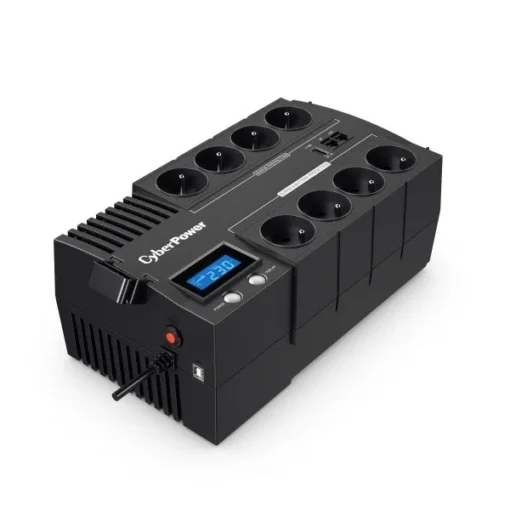 CyberPower UPS BR700ELCD-FR 700VA/420W AVR/LCD/8xFR/1xUSB/RJ11/RJ45