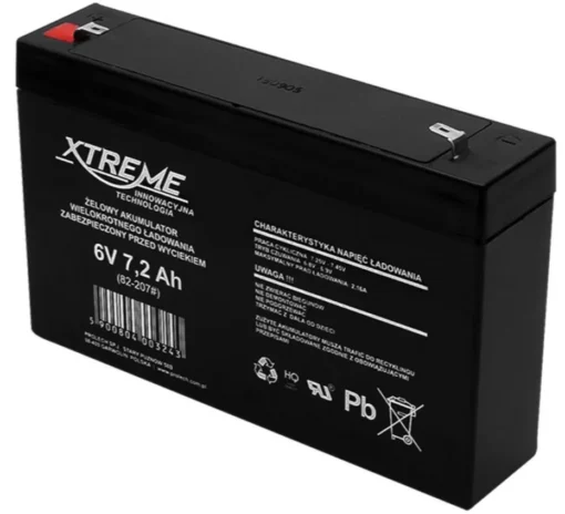 BLOW Blow Gel battery 6V 7.2Ah XTREME