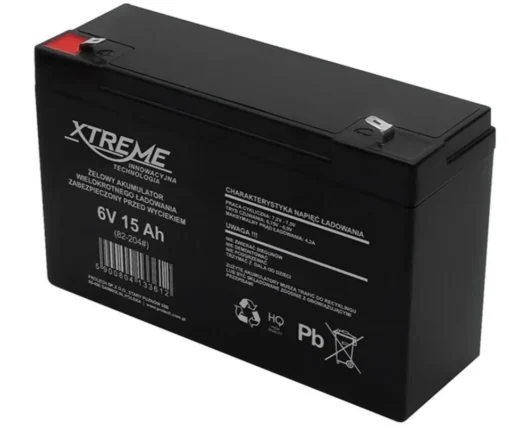 BLOW Battery gel 6V 15Ah XTREME