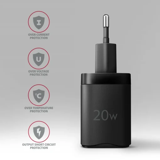 AXAGON AXAGON ACU-PQ20 PD&QC wall charger 20W black - Image 5