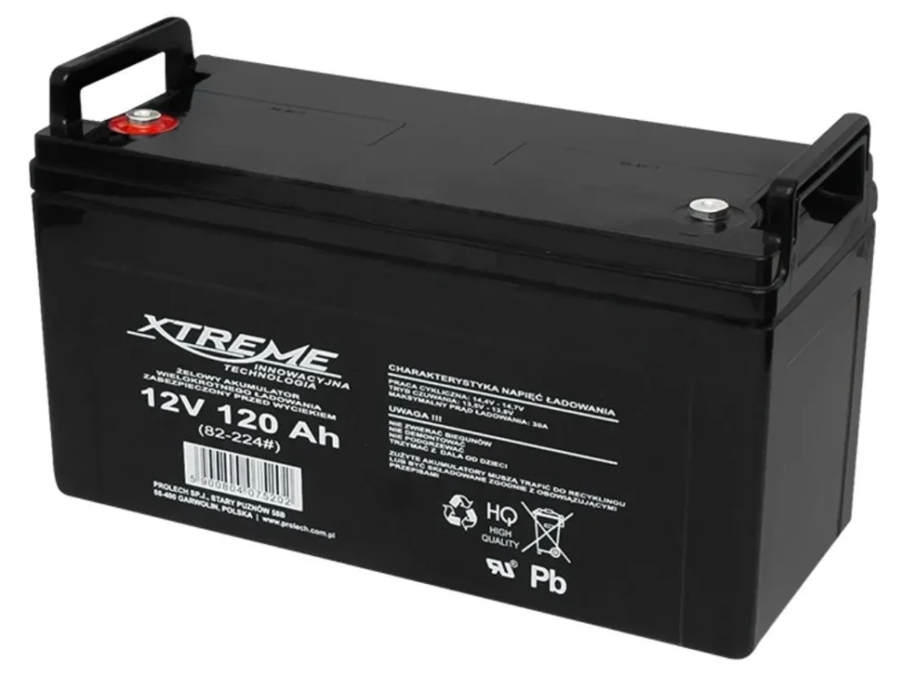 BLOW Gel battery 12V /120Ah XTREME