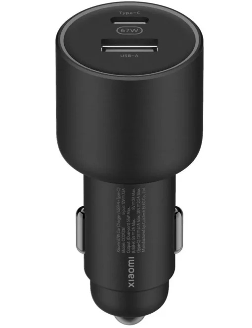 XIAOMI Xiaomi 67W Car Charger USB-C USB-A