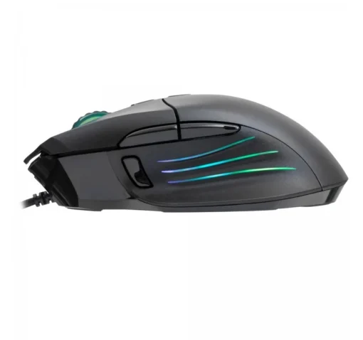 MS Wired gaming mouse Nemesis C500 8000 DPI RGB LED black - Image 4