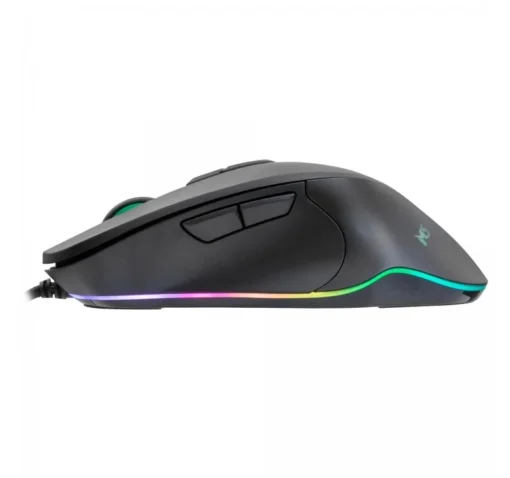 MS Wired gaming mouse Nemesis C340 4000 DPI RGB LED programmable buttons black - Image 4