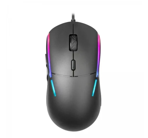 MS Wired gaming mouse Nemesis C375 7200 DPI RGB LED black - Image 3