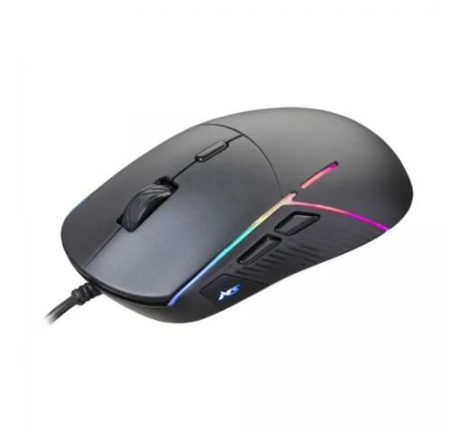 MS Wired gaming mouse Nemesis C375 7200 DPI RGB LED black