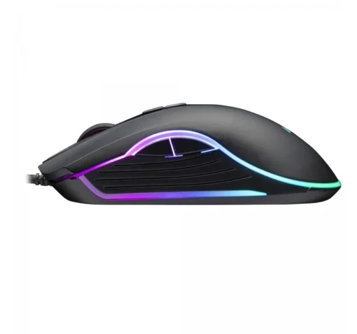 MS Wired gaming mouse Nemesis C365 6400 DPI 7P RGB LED programmable buttons black - Image 4