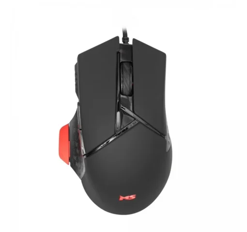 MS Wired gaming mouse Nemesis C350 3200 DPI black - Image 3