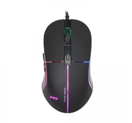 MS Wired gaming mouse Nemesis C320 6400 DPI 7P RGB LED black - Image 3