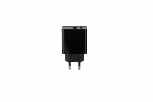 Gembird Power Delivery Charger USB-A USB-C 20W Black - Image 3