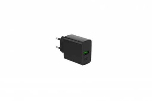 Gembird Power Delivery Charger USB-A USB-C 20W Black - Image 4