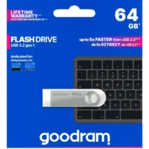 GOODRAM Pendrive UNO3 64GB USB 3.2 Gen1 silver