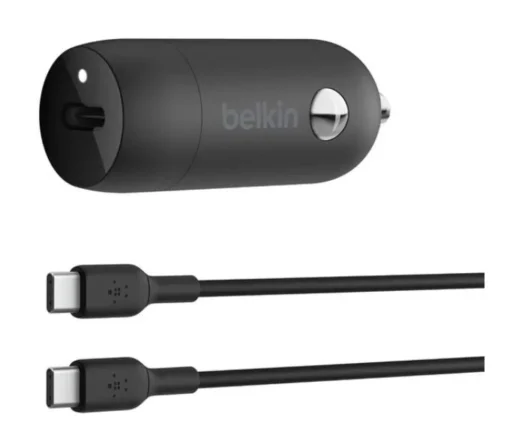 Belkin Car charger 30W PD PPS + cable usb-c