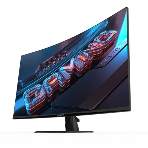 Gigabyte Monitor 31,5 inch GS32QC QHD 1500R 300cd/m2/165Hz/OC 170Hz 2xHDMI DP - Image 2