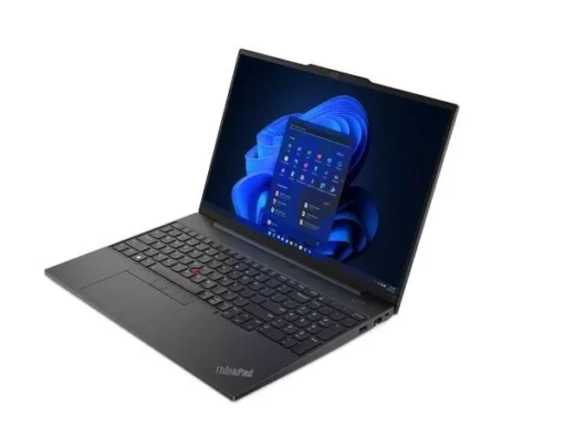 Lenovo Лаптоп ThinkPad E16 G1 21JN005YPB W11Pro i5-1335U/16GB/512GB/INT/16.0 WUXGA/Graphite Black/3YRS OS + 1YR Premier Support - Image 3