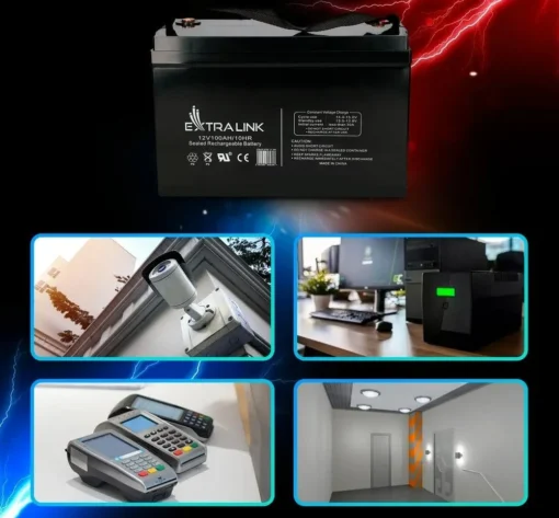 Extralink Battery AGM 12V 100AH - Image 5