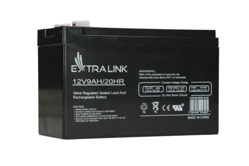 Extralink Rechargeable battery AGM 12V 9Ah - Image 3