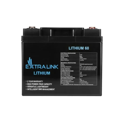 Extralink Battery LiFePO4 60AH 12.8V BMS EX.30448