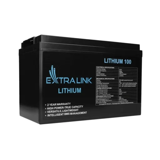 Extralink Battery LiFePO4 100AH 12.8V BMS EX.30455 - Image 3