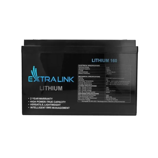 Extralink Battery LiFePO4 160AH 12.8V BMS EX.30462