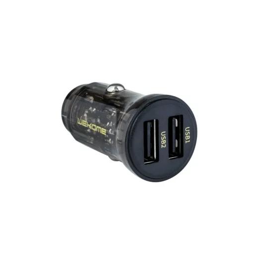 WEKOME зарядно за кола 2xUSB-A Fast Charging 15W black - Image 3