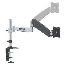 Eaton Full Motion Desk Mount for 13 to 27 Monitors - clamp and grommet DDR1327