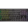 Corsair K55 Core RGB black mechanical keyboard