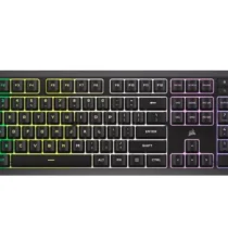 Corsair K55 Core RGB black mechanical keyboard