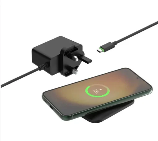 Belkin Universal Easy Align Wireless Charging Pad Qi 15W black - Image 5