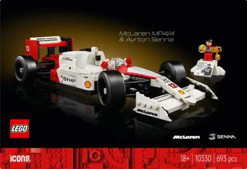 LEGO LEGO Icons 10330 McLaren MP4/4 and Ayrton Senna - Image 2