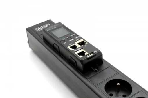 Digitus RACK PDU monitoring strip vertical plug DIN49440 sockets 18xNF-C61-314 (E) 16A - Image 2