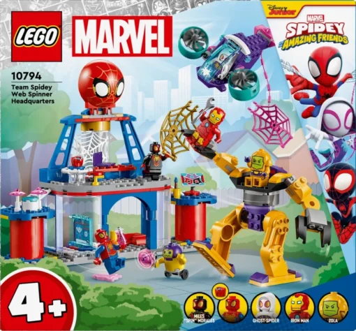 LEGO LEGO Team Spidey Web Spinner Headquarters - Image 2