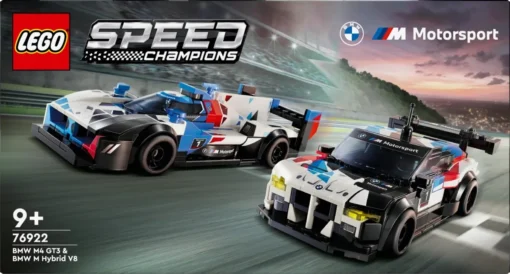 LEGO LEGO Speed Champions 76922 BMW M4 GT3 & BMW M Hybrid V8 - Image 2