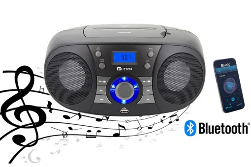 Eltra Radio Sabrina CD 60BT black - Image 2