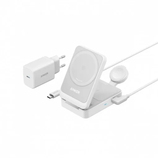 Anker MagGo 3-in-1 15W foldable white EU