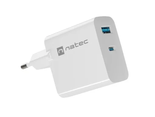 Natec RiberaGAN USB 45W wall charger - Image 2