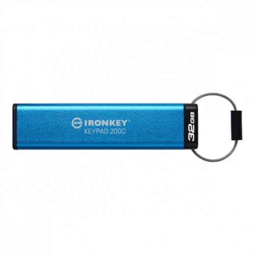 Kingston Pendrive 32GB IronKey Keypad 200C USB-C FIPS140-3 Lvl3 AES-256