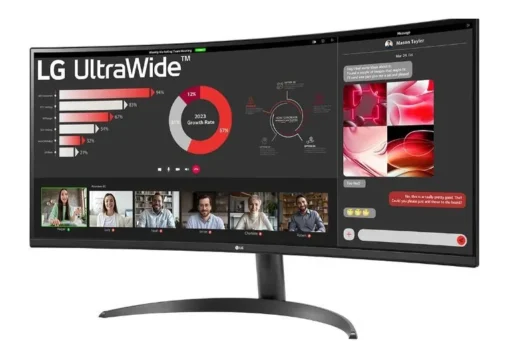 LG Electronics 34WR50QC-B Ultawide 34 WQHD 21:9 FreeSync - Image 2