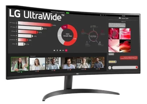 LG Electronics 34WR50QC-B Ultawide 34 WQHD 21:9 FreeSync - Image 3