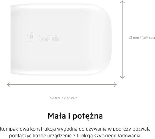 Belkin BOOST CHARGE 30w USB-C PD PPS + cabel USB-C - Image 2