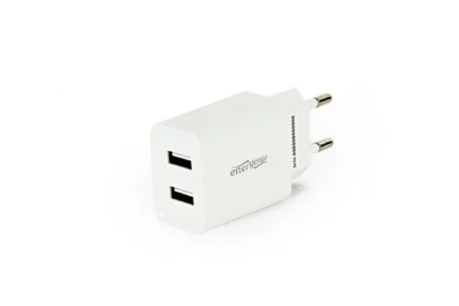 Gembird USB Charger 2-port-A 2.1A White