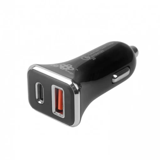 TB зарядно за кола USB A+C Quick Charge - Image 5